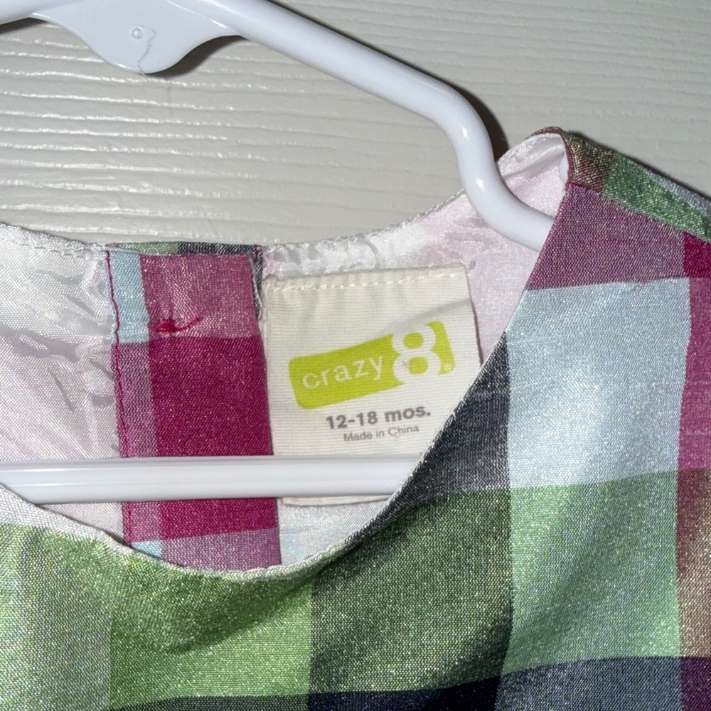 Crazy 8 Gingham Easter Dress - Picture 6 of 9